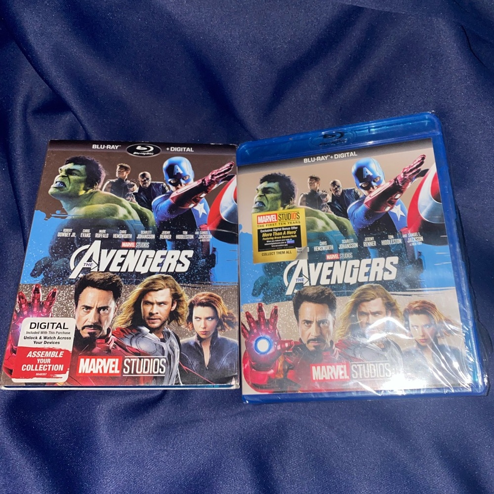 Marvel’s Avengers Bluray DvD